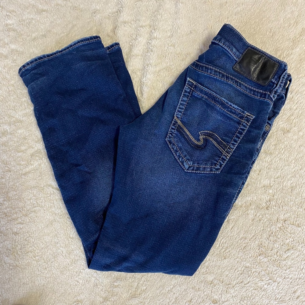 Silver Jeans Co Zac Jeans Mens Size 30x32 Straight Leg Medium Wash